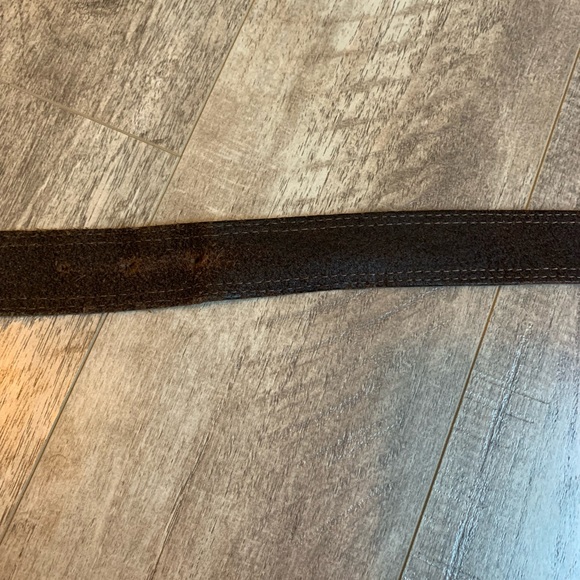 Palpo Italian genuine leather belt brown - Picture 5 of 8
